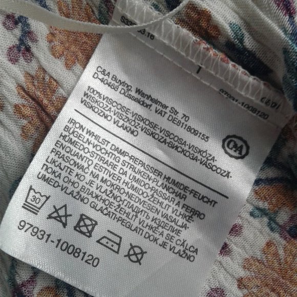 Clock House floral top size S - Picture 5 of 5